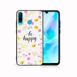 MY ART Custodia protettiva Huawei P30 Lite BE HAPPY (019)