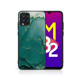 MY ART Cover protettiva per Samsung Galaxy M53 5G MARBLE GREEN (145)