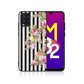 MY ART Cover protettiva per Samsung Galaxy M33 5G STRISCE (176)