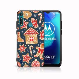 Cover MY ART con disegno natalizio Motorola Moto G8 Power Lite CHRISTMAS (069)