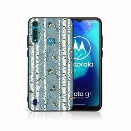 Cover MY ART con disegno natalizio Motorola Moto G8 Power Lite BIRCH (072)