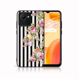 MY ART Cover protettiva Realme C30 STRISCE (176)