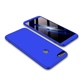 Cover protettiva 360° Huawei Y7 Prime 2018 blu