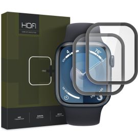 HOFI HYBRID PRO+ 2x Vetro ibrido per Apple Watch 7 / 8 / 9 (45 mm)