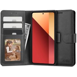 Custodia TECH-PROTECT WALLET per Xiaomi Redmi Note 13 Pro / Poco M6 Pro nera