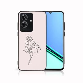 MY ART Cover protettivo per Realme Note 60 ROSE GIRL (198)