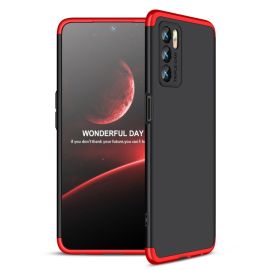 Cover protettiva 360° Oppo A16 / A16s nero-rosso