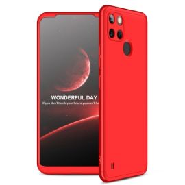 Cover protettiva 360° Realme C21Y / C25Y rossa
