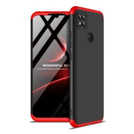 Cover protettiva 360° Xiaomi Redmi 9C nero-rosso