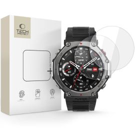TECH-PROTECT GLASS FIT+ 2-PACK Vetro protettivo per Amazfit T-Rex 3 Pro 48mm