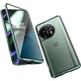 Cover magnetica 360 per One Plus 11 5G verde