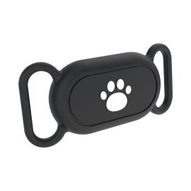 PROTEMIO PET LOCATE Custodia per Samsung Galaxy SmartTag 2 per collare cane / gatto nero