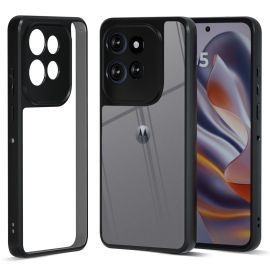 IBMRS Custodia protettiva per Motorola Edge 50 Neo TRANSPARENT BLACK