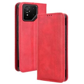 BUSINESS Custodia a portafoglio per Asus ROG Phone 9 / ROG Phone 9 Pro rossa