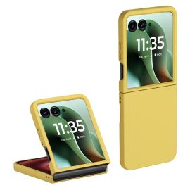 PLASTIC Cover protettivo in plastica per Motorola Razr 60 Ultra giallo