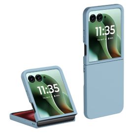 PLASTIC Cover protettiva in plastica azzurra per Motorola Razr 60 Ultra