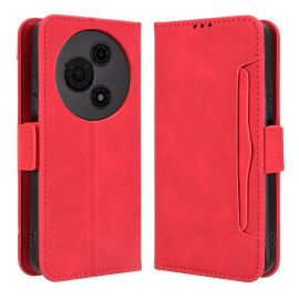 Custodia a portafoglio SLOT per TCL 605 / TCL 60 SE rosso