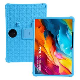 Custodia in silicone FLEX-SHIELD per TCL NxtPaper 14 blu