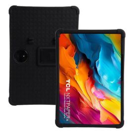 Custodia in silicone FLEX-SHIELD per TCL NxtPaper 14 nero