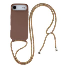 ROPE Custodia con cordino Apple iPhone Air marrone