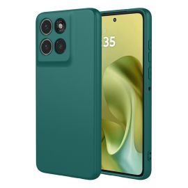Cover PROTEMIO in TPU per Motorola Moto G86 5G verde scuro