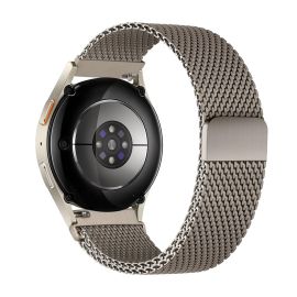 Cinturino MILANESE in metallo per Garmin Vivoactive 5 / Vivoactive 6 TITANIUM