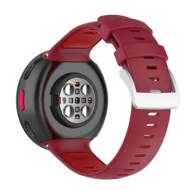 SPORTY Cinturino di ricambio in silicone Polar Vantage V2 rosso