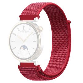 Cinturino di ricambio in NYLON per Huawei Watch GT 4 41mm rosso