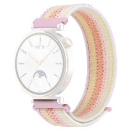 Cinturino di ricambio in NYLON per Huawei Watch GT 4 41mm PINK-STARLIGHT