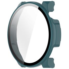 PC FULL COVER Custodia in plastica con vetro per Xiaomi Amazfit Balance 2 verde