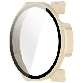 PC FULL COVER Cover in plastica con vetro per Xiaomi Amazfit Balance 2 IVORY