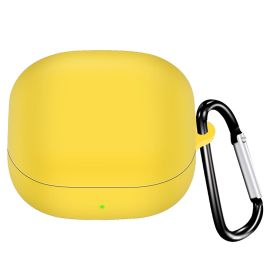 HOOK Custodia in silicone per Samsung Galaxy Buds2 Pro / Buds Pro / Live / Buds 2 giallo