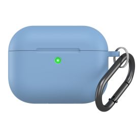 HOOK Custodia in silicone per Apple AirPods Pro 3 azzurro