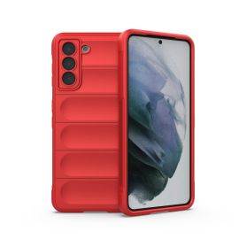 STEPS Cover protettivo per Samsung Galaxy S21 5G rosso