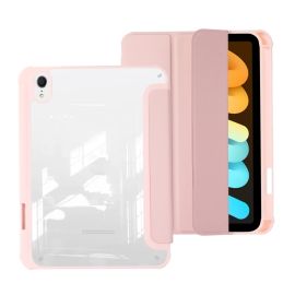 Custodia CRYSTAL Flip Apple iPad mini 2021 / iPad mini 2024 rosa
