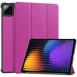 LEATHER Coperchio incernierato per Xiaomi Pad 7 / Pad 7 Pro viola