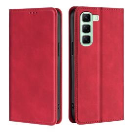 MAGNETIC Coperchio incernierato per Infinix Hot 50 5G rosso