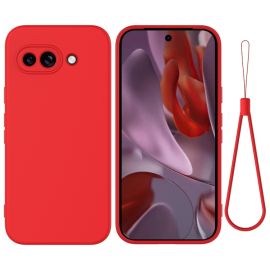 RUBBER Copertura protettiva per Google Pixel 9a rossa