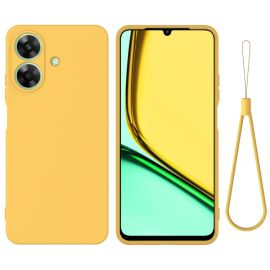 RUBBER Calotta protettiva per Realme Note 60 giallo