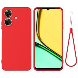 RUBBER Calotta protettiva per Realme Note 60 rosso
