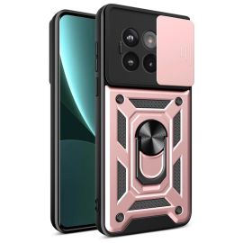 RING CAMERA Cover con supporto per OnePlus 13R 5G rosa