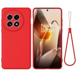 RUBBER Copertura protettiva per OnePlus 13R 5G rosso