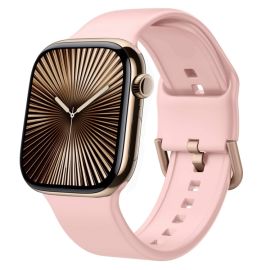 SILICONE Cinturino intercambiabile per Apple Watch 10 / 11 42mm rosa