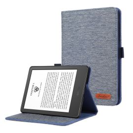 FABRIC Coperchio incernierato per Amazon Kindle Paperwhite 5 2021 blu
