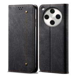 DENIM Copri portafoglio per Oppo Find X8 5G nero