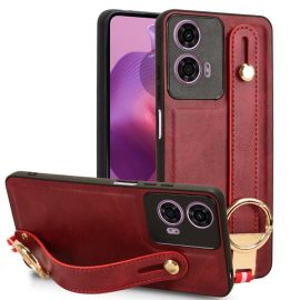 HANDY Custodia protettiva con supporto Motorola Moto E14 rossa