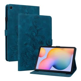 ART LILY Custodia a libro per Samsung Galaxy Tab S6 Lite 2024 / S6 Lite 2022 / S6 Lite blu