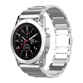 Cinturino in metallo CLASSIC per Garmin Fenix 7 / Forerunner 965 argento