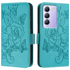 ART PRATO Custodia a portafoglio per Vivo V40 SE 5G azzurro