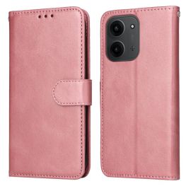 Custodia a portafoglio SMOOTH per POCO C85 rosa
